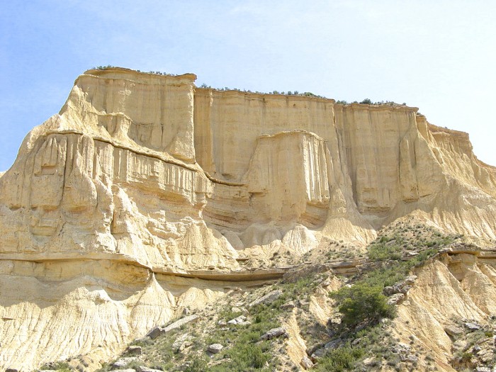 Des orgues dans le dsert des Bardenas Reales