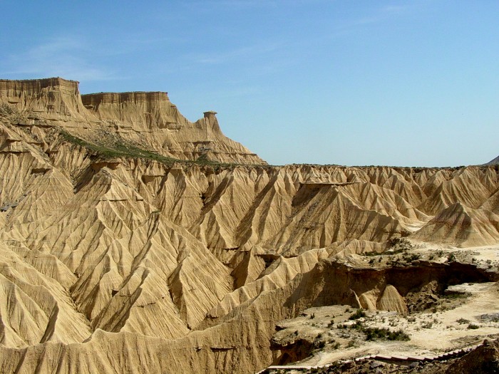 Relief trs esthtique du dsert des Bardenas