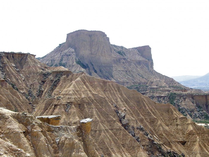 Dans la chaleur du dsert des Bardenas
