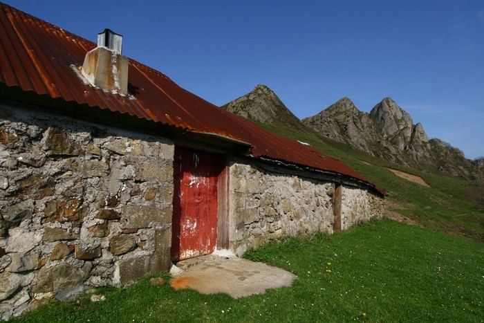 Borde au col d'Irau