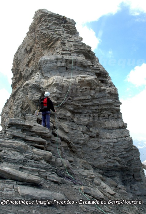 Escalade au Serre-Mourne