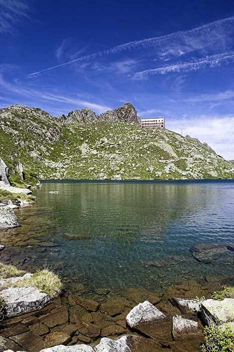 Lac de la Glère et son refuge