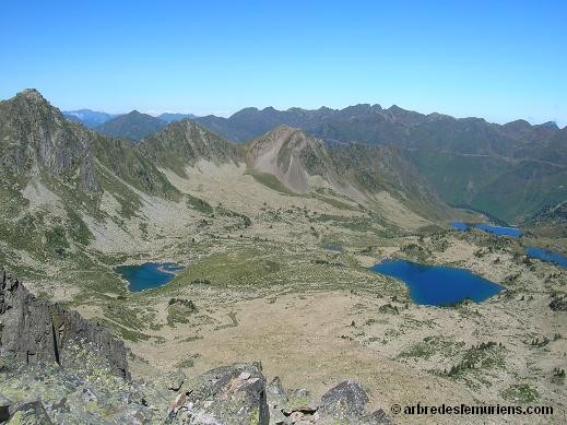 Vue depuis le Pic de madamète Vue depuis le Pic de madamète