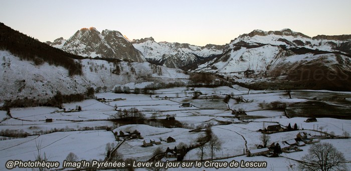 Cirque de Lescun en dcembre 2007