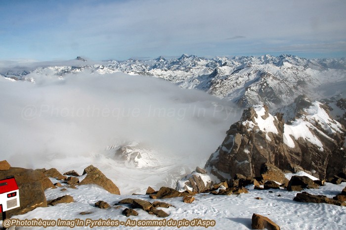 Pic d'Aspe, au sommet