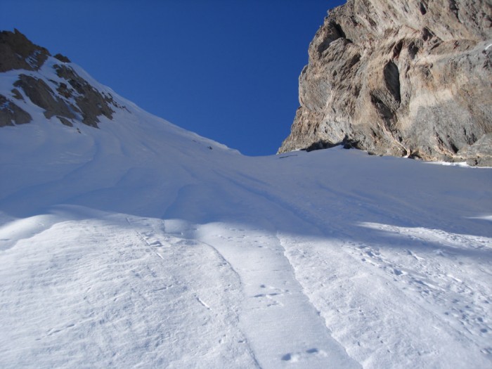 Couloir de Pene blanque