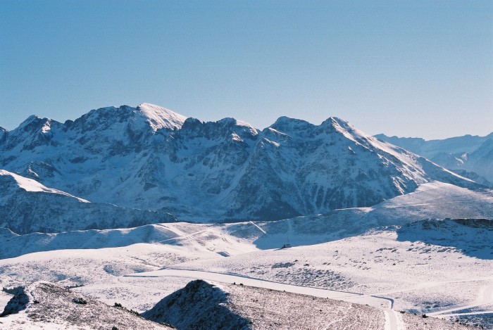 Les pics d'Yous depuis le Hautacam
