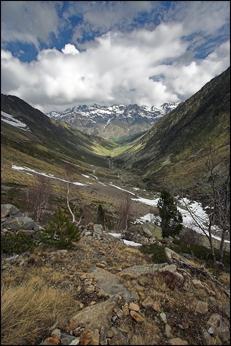 En montant au lac de la Glre