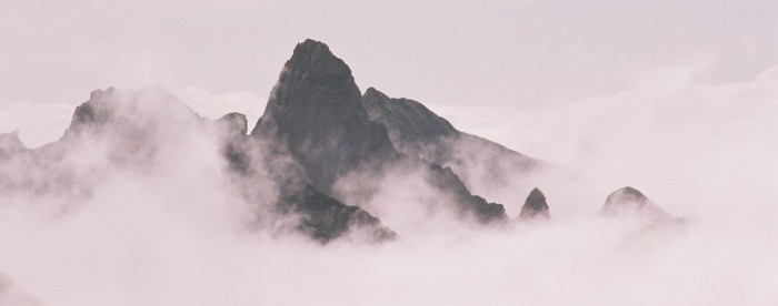 Les pics d'Yous depuis la grande Estibre