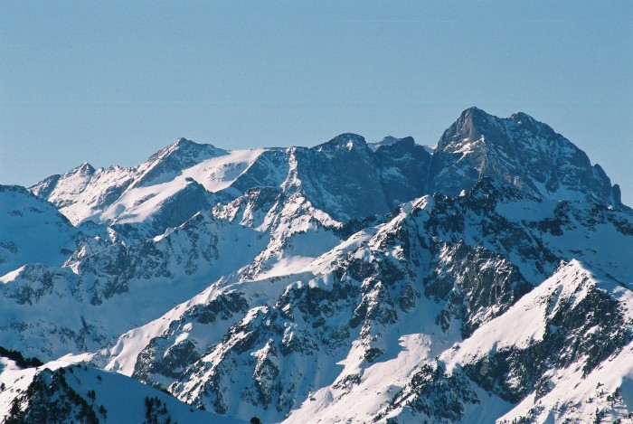 Le Vignemale depuis le tuc de Labasse