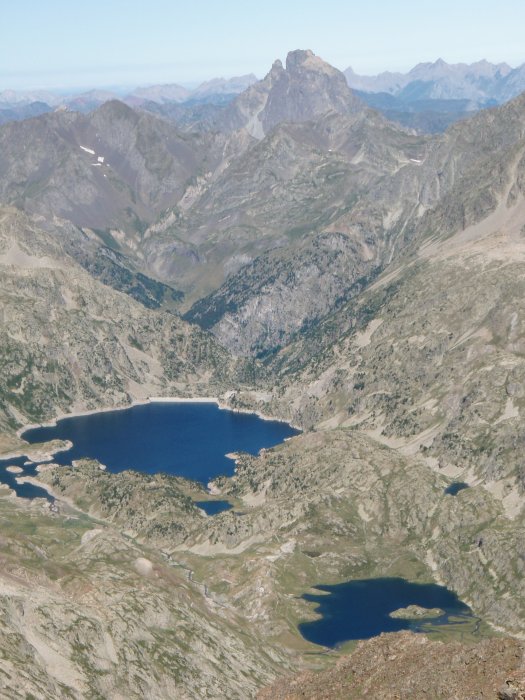 L'ossau et les lacs de Campo Plano et Respumuso