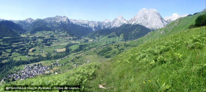 Panorama du cirque de Lescun