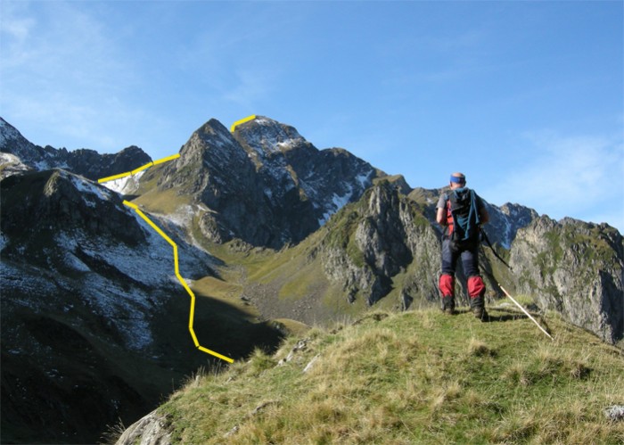 Pic de leviste depuis Hautacam