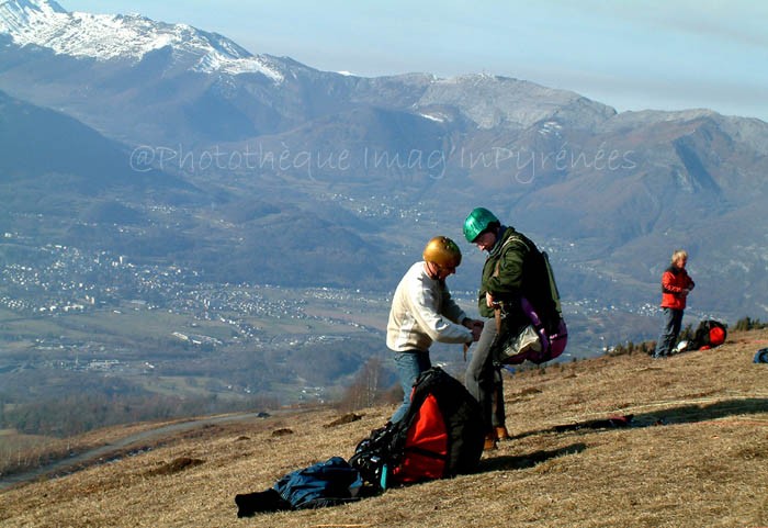 Parapente, prparatifs