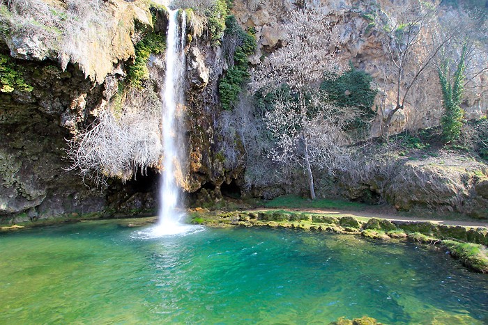 Cascade de Salles la Source en Aveyron