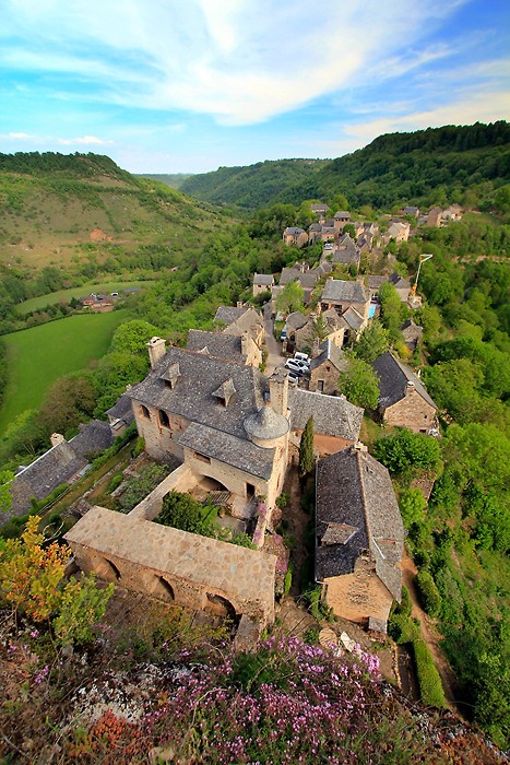 Rodelle depuis le promontoire