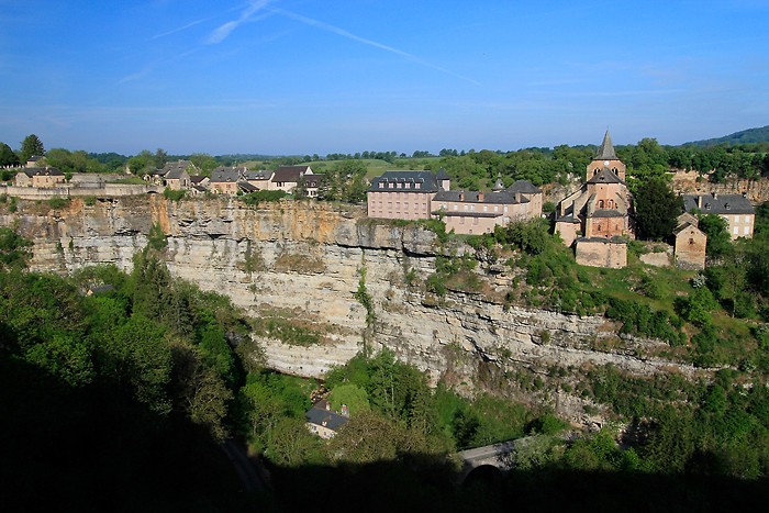 Trou de Bozouls au petit matin