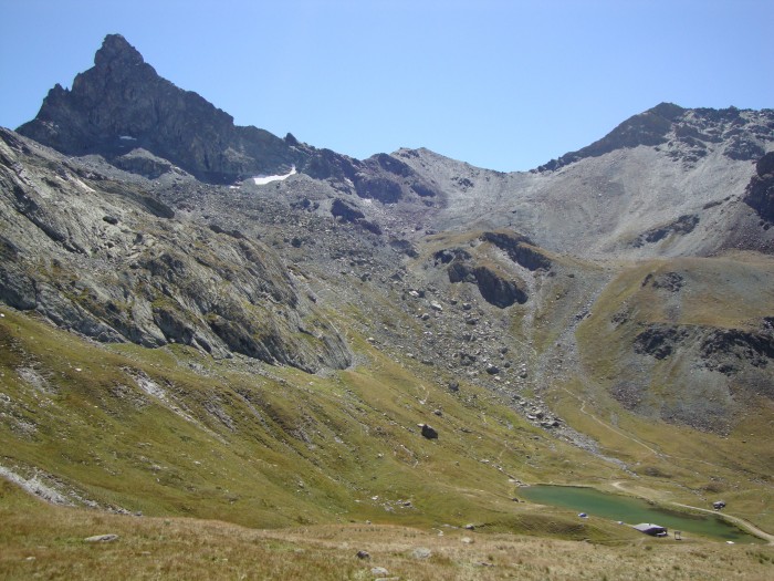 La Tte des Toillies et le Lac de la Blanche ( 2500 m)