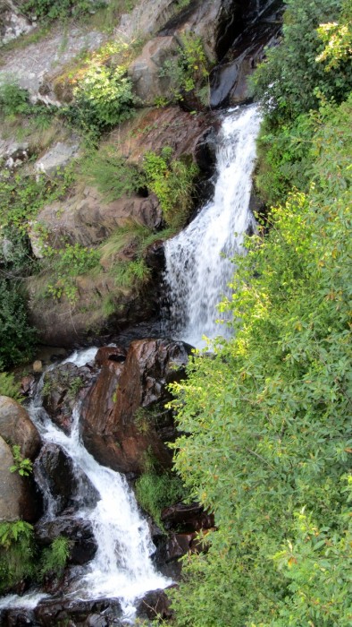 Cascade du Saut du Chien, vue de prs