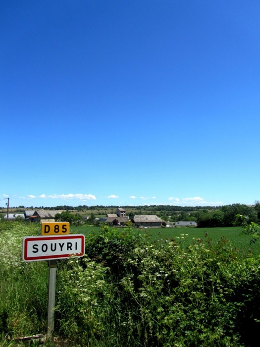 Randonne  Souyri, village Aveyronnais