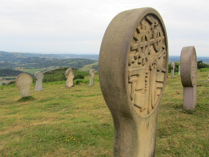 Dpart de la randonne au Mondarrain
