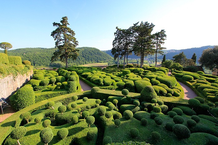 Balade dans les Jardins suspendus de Marqueyssac