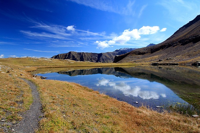 Sentier le long du Lac Faravel