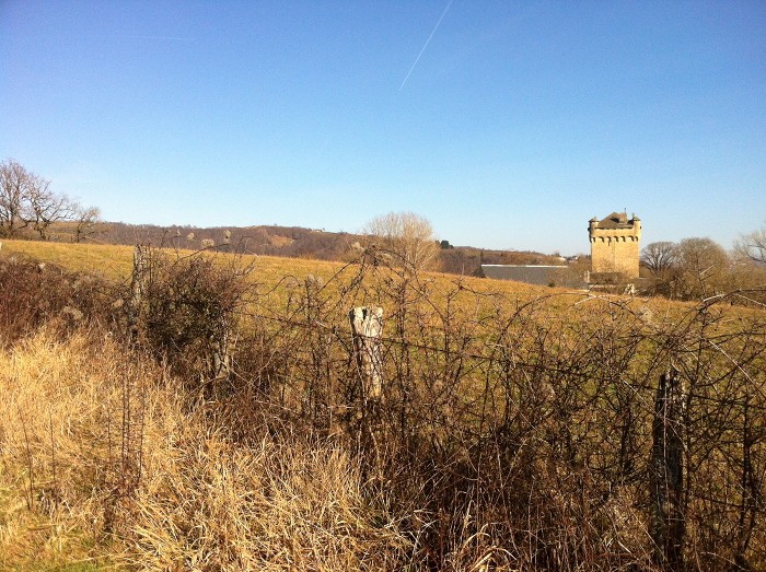 Pl de Masse, sous Bonneval, dans la campagne Aveyronnaise