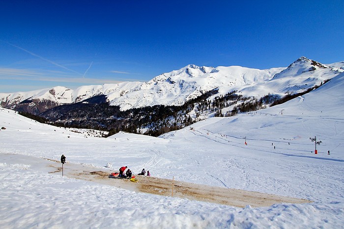 Hautacam sous la neige
