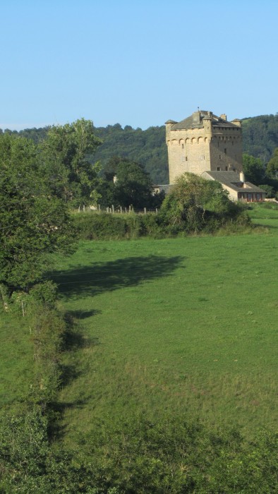 La Tour de Masse depuis le chemin PR o je fais du VTT