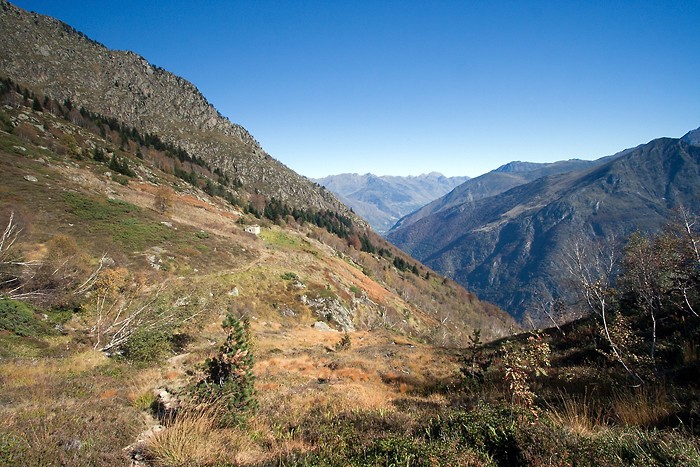 La monte vers le lac de Bastampe est rude