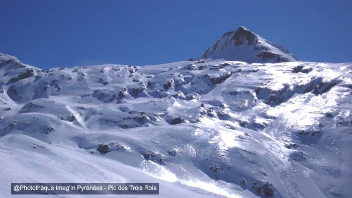 Glace au pic des Trois Rois