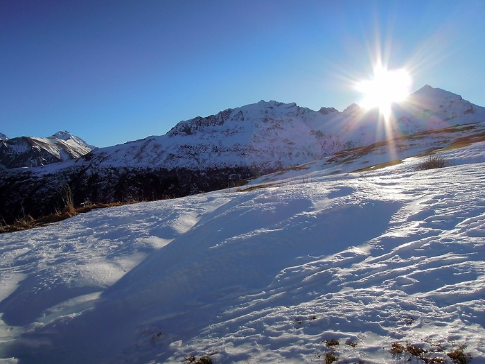 Monte lors de la rando au Col du Pourteillou