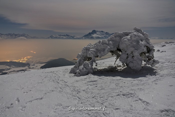 L'Obiou depuis le massif du Snpy