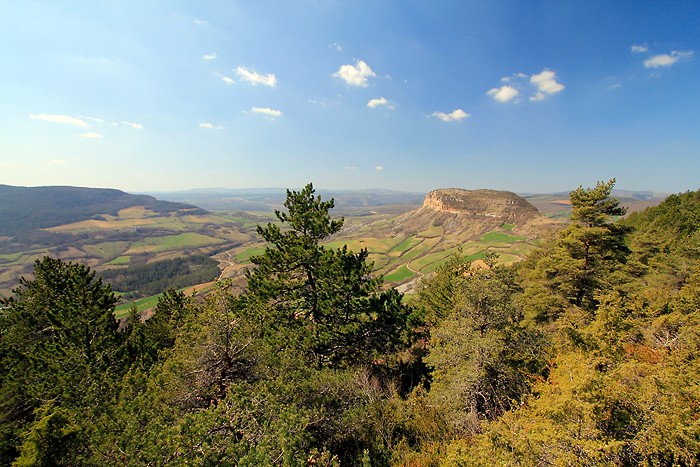 Point de vue non loin du pidestal