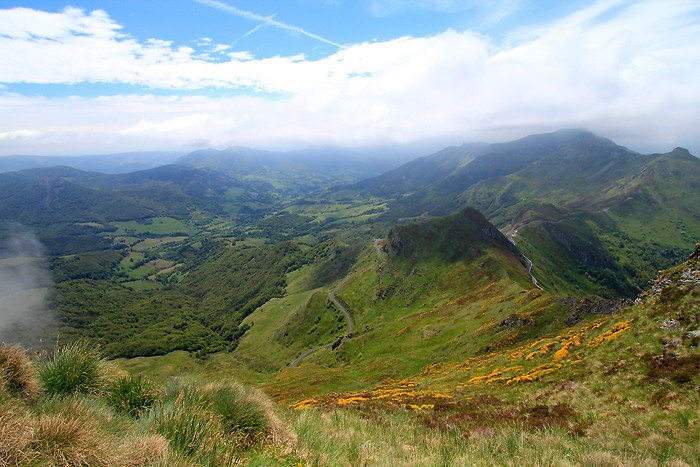Vue depuis le sommet du Puy Mary