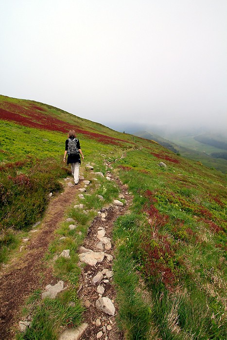 On redescend au col On redescend au col