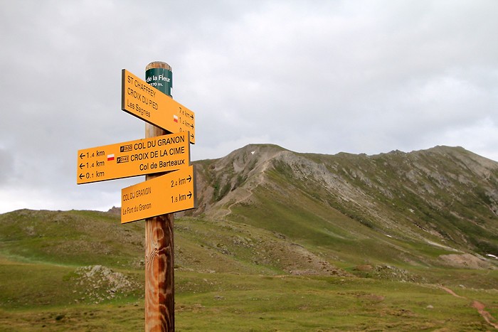 En route pour la Croix de la Cime