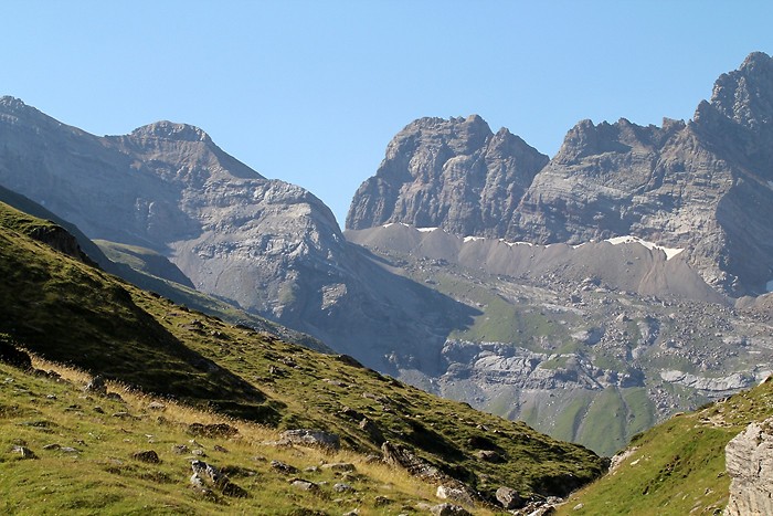 Les sommets du cirque d'Estaub