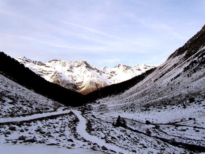 Sortie raquette au lac de la Glère Sortie raquette au lac de la Glère