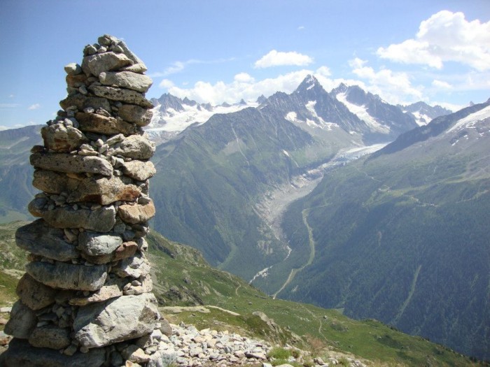 Cairn et Glacier d' Argentire