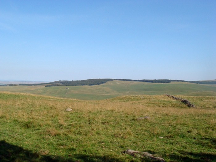 Vaste paysage désertique d'Aubrac Vaste paysage désertique d'Aubrac