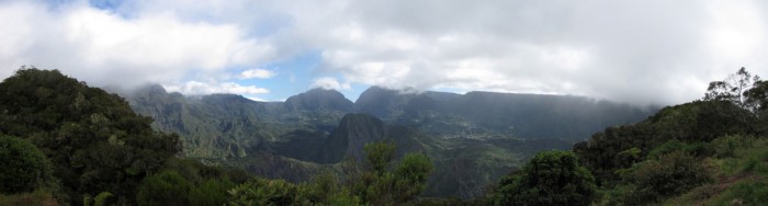 Salazie depuis le gte de Blouve