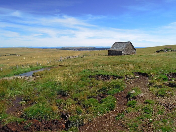 Buron sur l'Aubrac, en Lozre