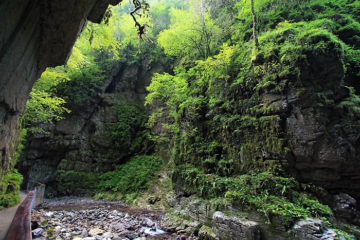 Dans les gorges de Kakuetta
