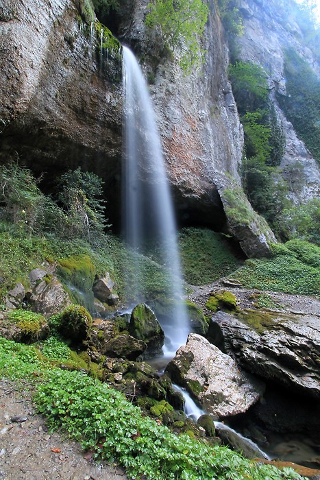 La grande cascade dans les gorges de Kakuetta