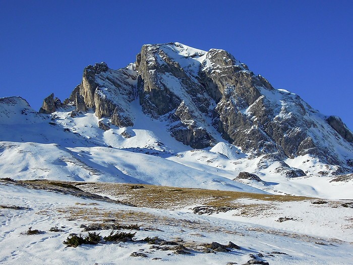 Randonne en raquettes vers le Col de Pourteillou, Pyrnes