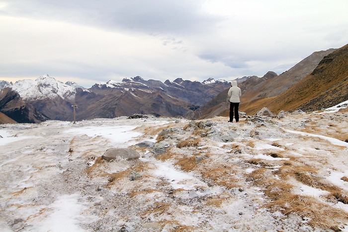 Col de Boucharo fin novembre
