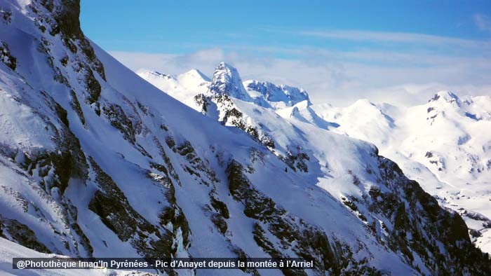Anayet depuis la monte  l'Arriel