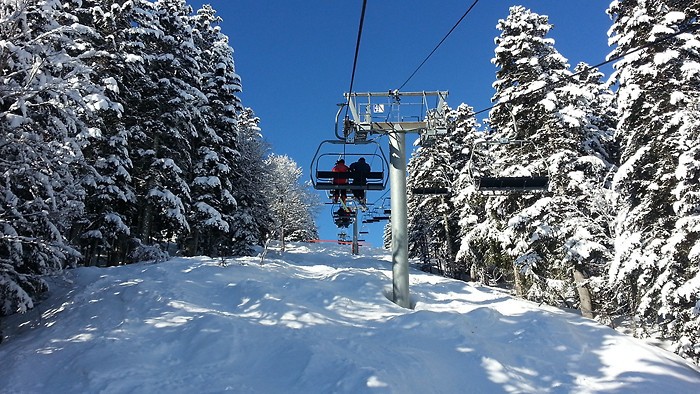 Tlsige sur la station de ski de Barges